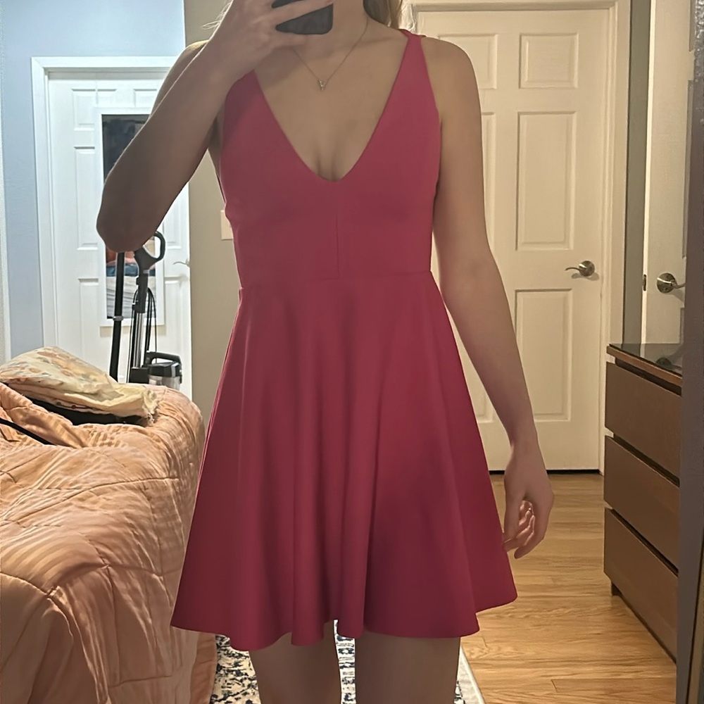Pink dress